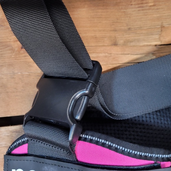 Pawshoppie Real Reflective Pink Service Dog Vest Harness size Large - Picture 5 of 12